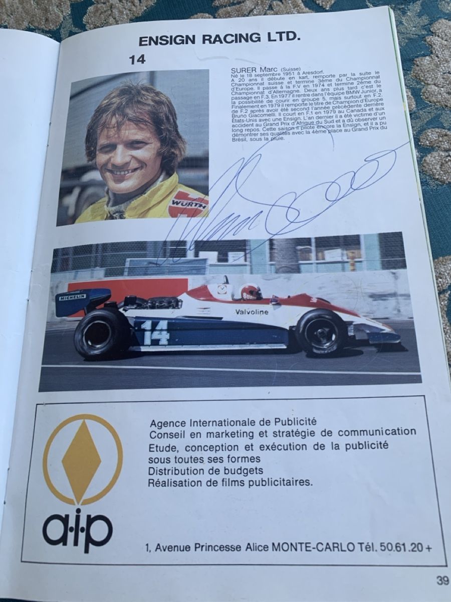 Zeitschriften & Magazine: Formel 1 Programm GP Monaco 1981 Auto Motor Sport 28-31 Mai – Gebraucht aus Biel/Bienne von Aehm 4