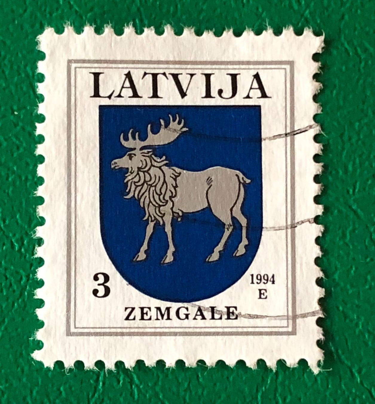 Tutti i francobolli: BRIEFMARKEN AUS  Lettland GESTEMPELT – Usato da Aarau venduto da Angi-007
