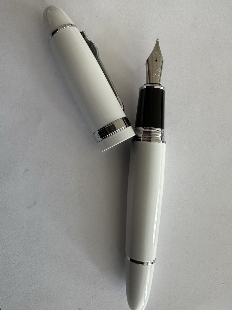 Penna & Evidenziatori: Jinhao 159 Füllfederhalter, Weiss. – Nuovo e nell'imballaggio originale da Kloten venduto da digi-Galaxy 5