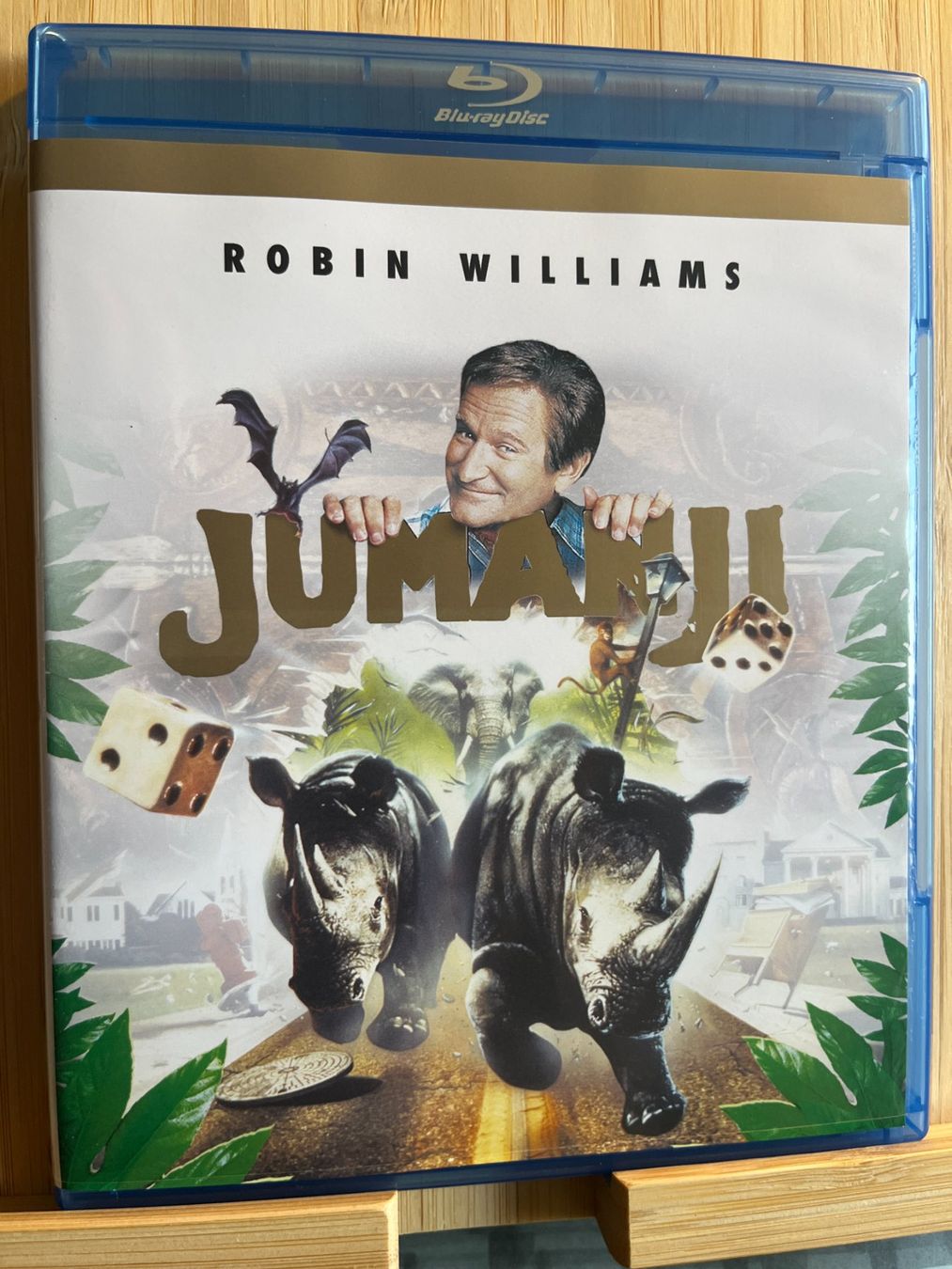 Tutti i DVDs: Jumanji (1995, Blu-ray, Robin Williams) – Nuovo (secondo la descrizione) da Vevey venduto da zecollector