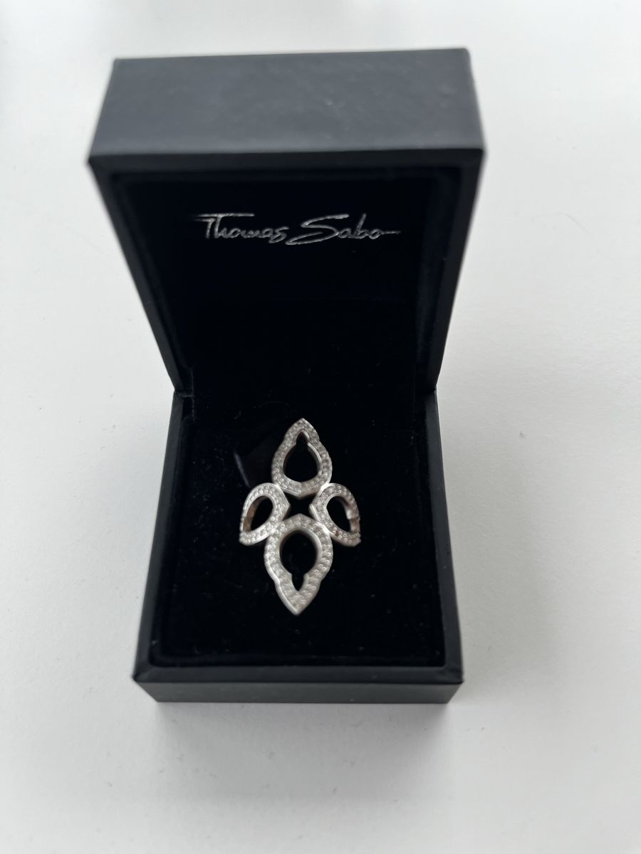 Thomas Sabo Anelli: Bague Thomas Sabo, argent 925, taille 50 – Usato da Romont FR venduto da cat_j6ww