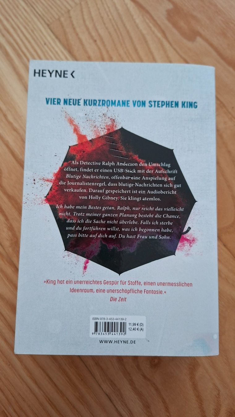 Libri: Anette Hinrichs und Stephen King - 4 Kriminalromane – Usato da Oberentfelden venduto da Affra01 2