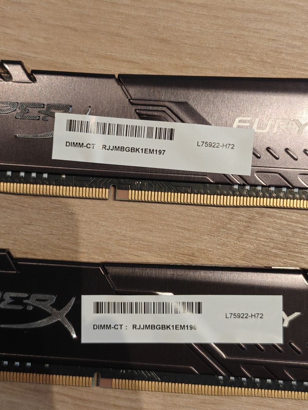 Hyperx Memoria / RAM: Kingston HyperX FURY DDR4 RAM 2x 8GB – Usato da Geroldswil venduto da FromOsakawithLove 1