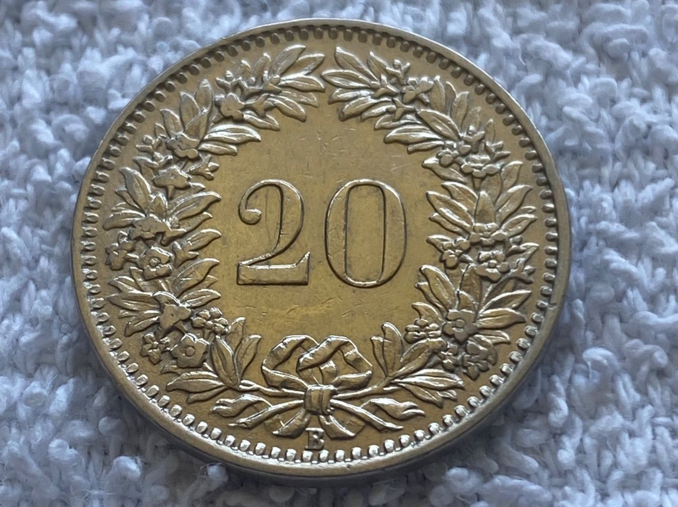 Tutti le monete: 20 centimes/rappen 1921 – Usato da Nyon venduto da Ilmi09 1