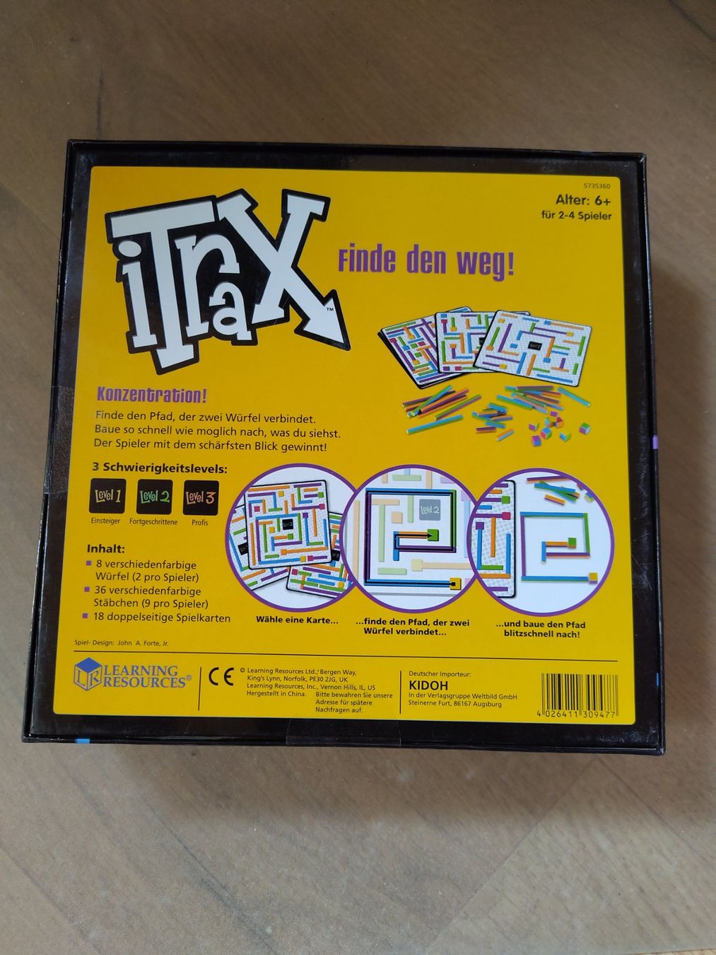 Giochi: Learning Resources iTrax Logik-Denkspiel - Neu 🌟 – Nuovo e nell'imballaggio originale da Cheyres venduto da corinthiens.13 3