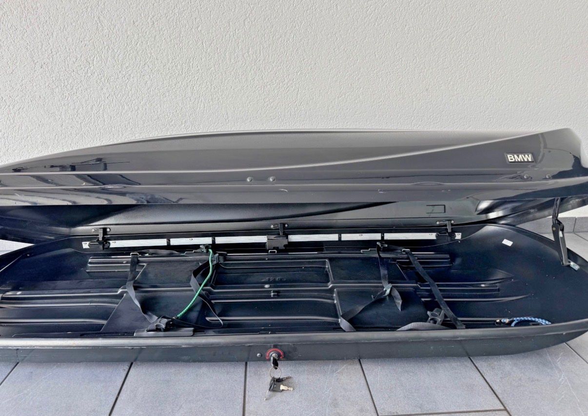 Thule Box da tetto: BMW Dachbox schwarz guter Zustand – Usato da Schaffhausen venduto da Seko1 4