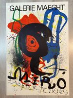 Plakat original Juan Miro Sobreteixims 1973