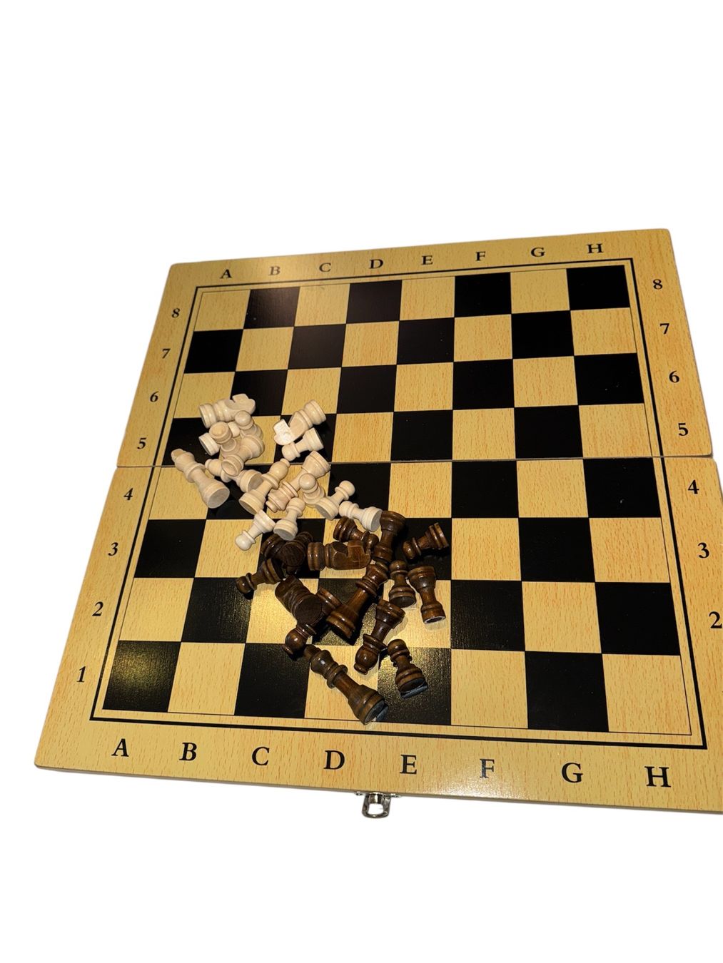 Giochi: Schach-Backgammon-Dame Game aus Holz – Nuovo e nell'imballaggio originale da Wolfhalden venduto da frischi1973 1