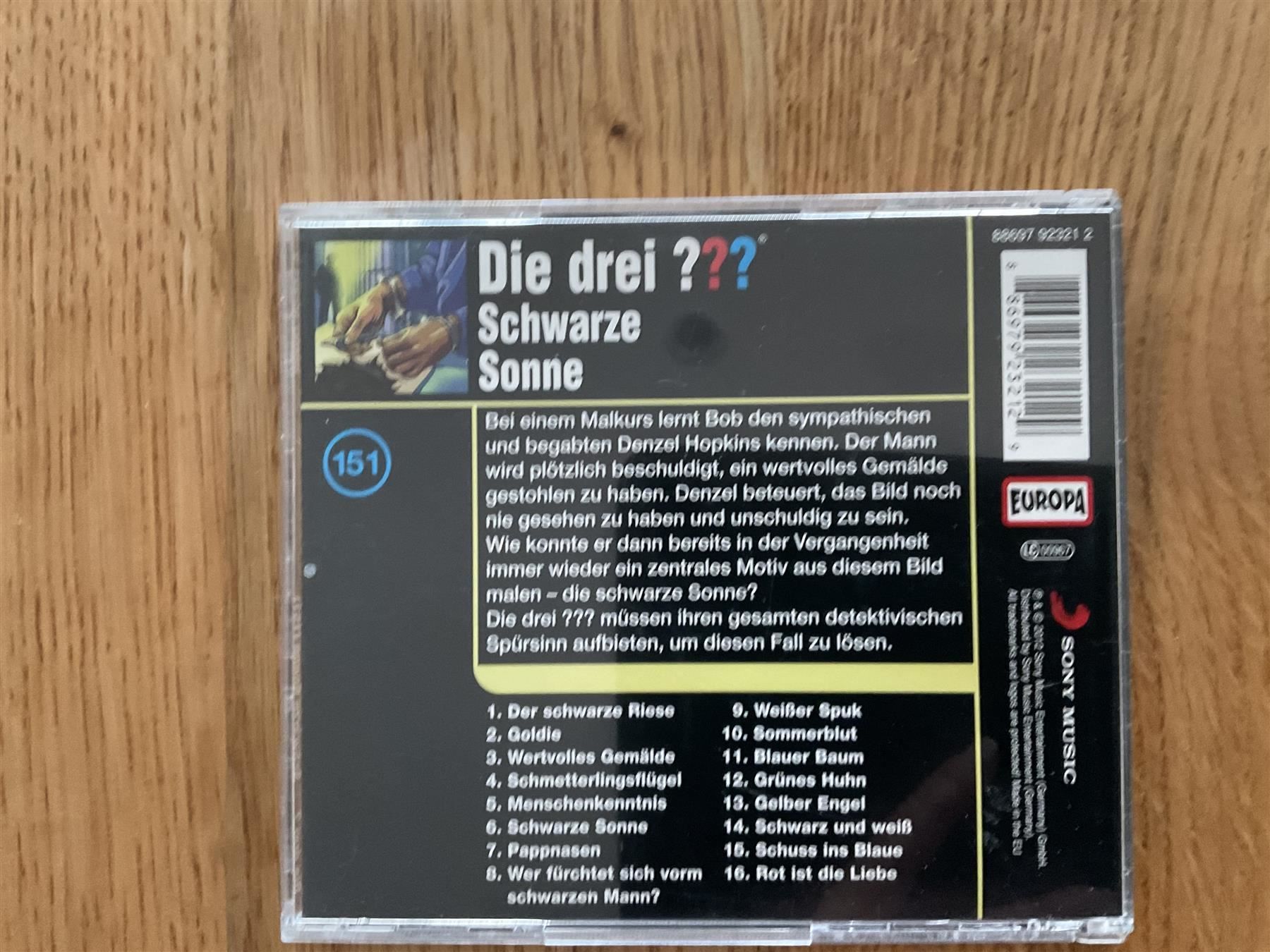 Audiolibri: Die drei ??? Schwarze Sonne / 151 – Usato da Wetzikon ZH venduto da Gerbera5 1