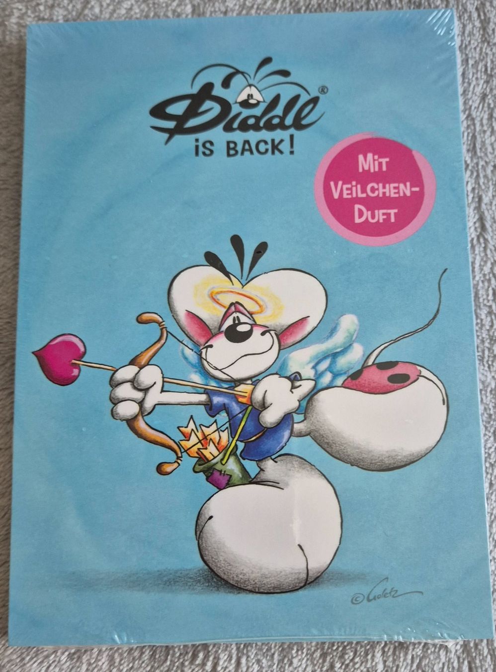 Blocchi: Diddl Block mit  Veilchen-Duft A6 OVP – Nuovo e nell'imballaggio originale da Urtenen-Schönbühl venduto da Blume.9294