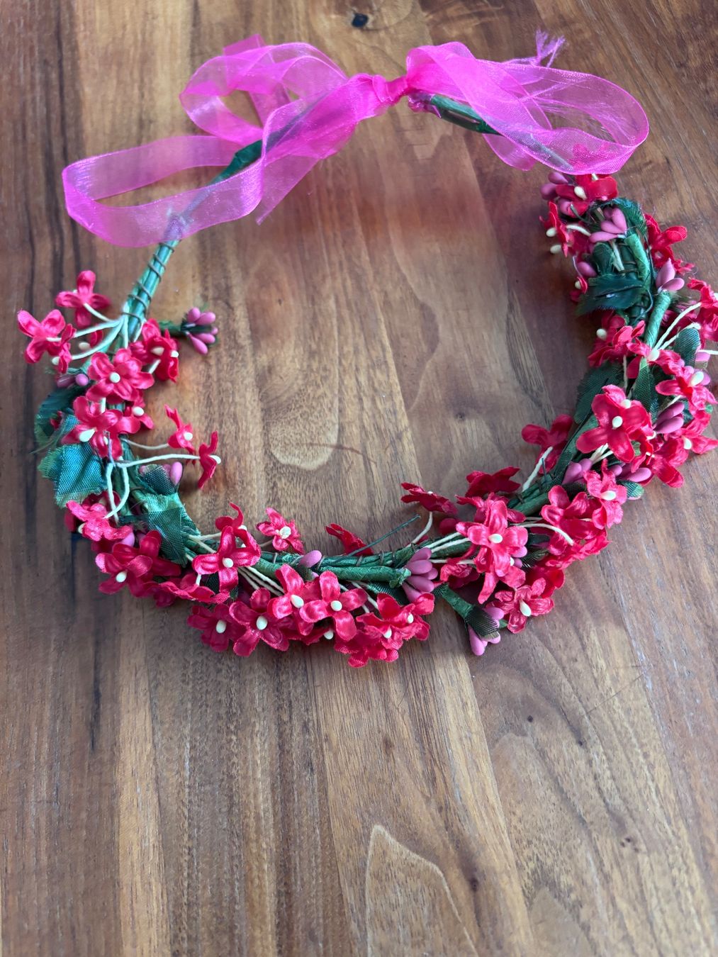 Accessori per capelli: Blumenkranz für Haare rot – Nuovo (secondo la descrizione) da Balsthal venduto da Uroby