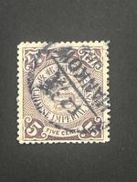 Briefmarke China Imperial Post 5 Cents gestempelt gebraucht