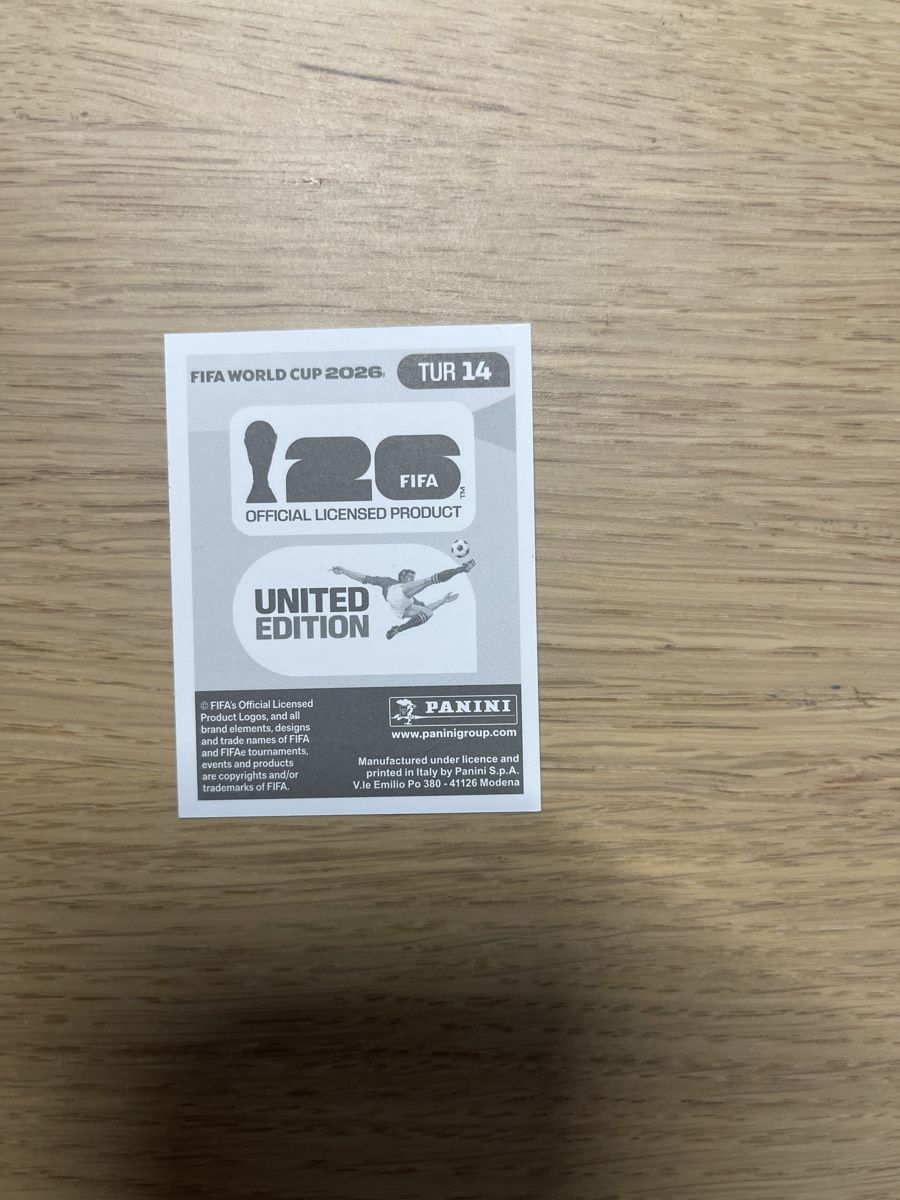 Sticker: Panini FIFA WC TUR 14 – Nuovo (secondo la descrizione) da Lausanne 26 venduto da mar_2ldv 1