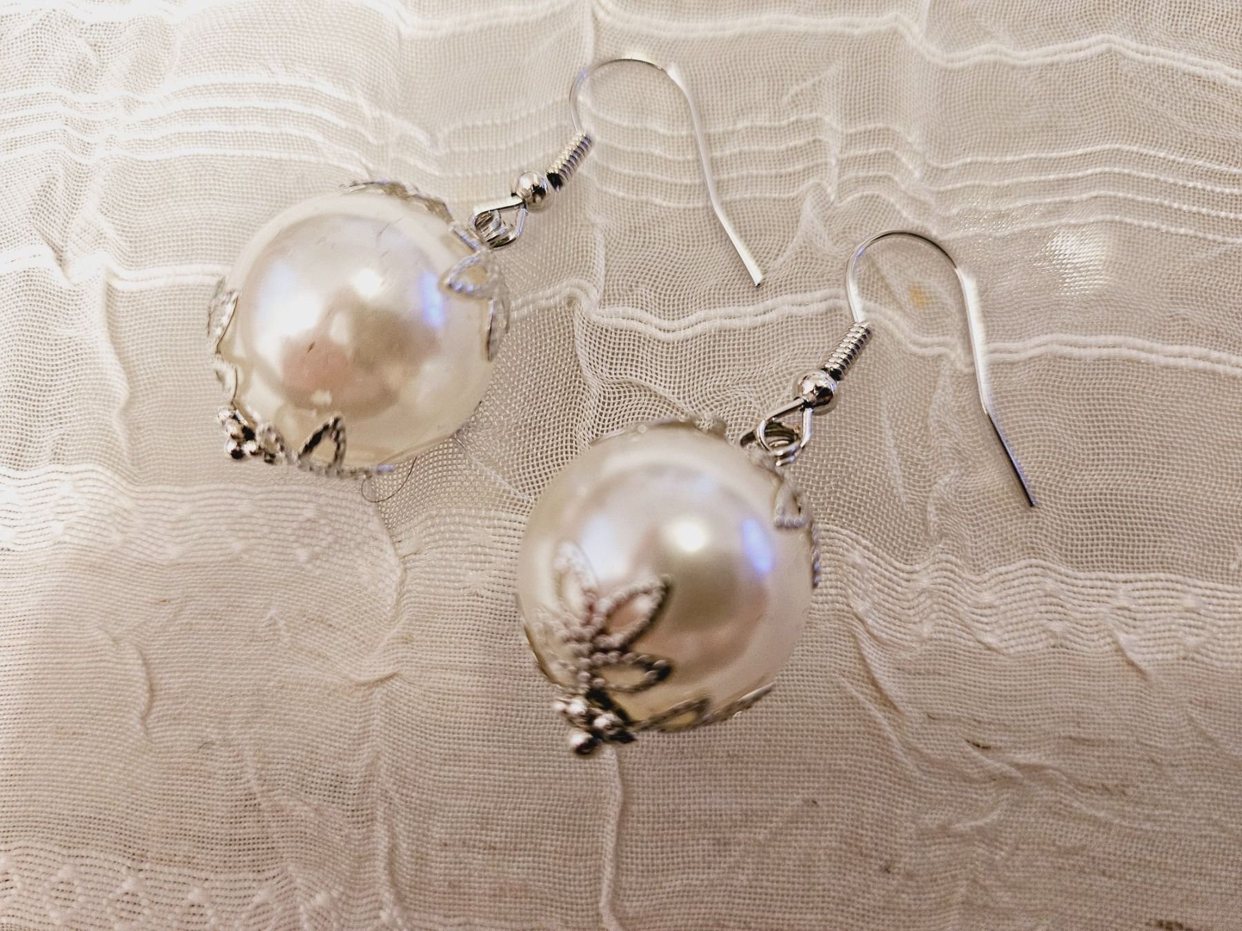 Boucles d'oreille: Ohrringe aus Glasperlen – Neuf (Voir description) à Dietikon par Eleda