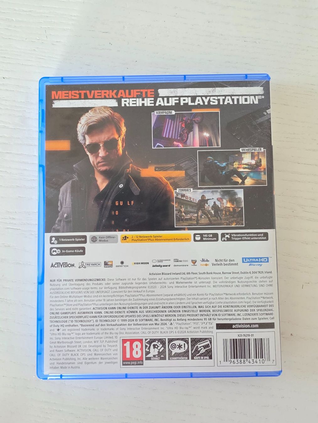 Spiele: Call of Duty Black Ops 6, PS5 Game – Gebraucht aus Steinhausen von Guelosch 2