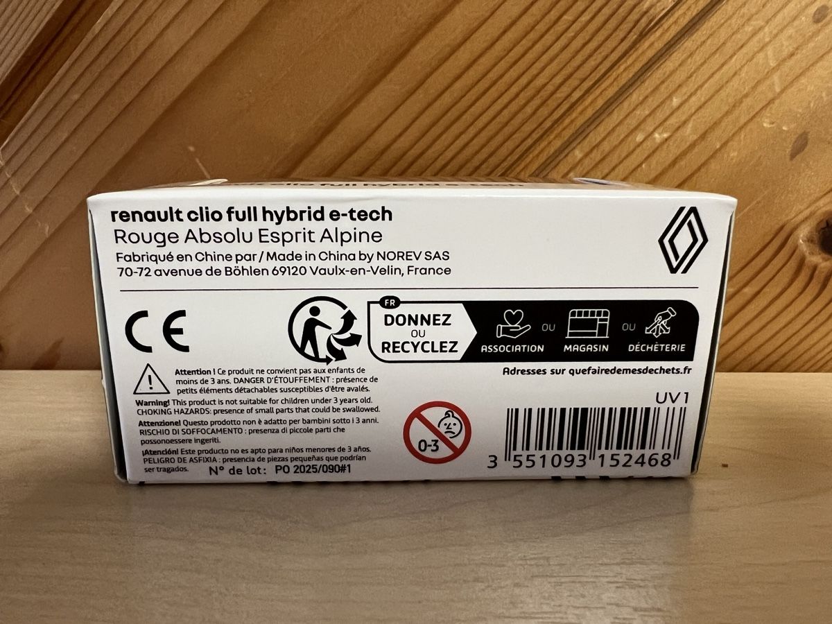 Renault Modellini d'auto: Modellauto: Renault Clio E-Tech Hybrid, neuwertig – Nuovo e nell'imballaggio originale da Bachenbülach venduto da Manolo007 2