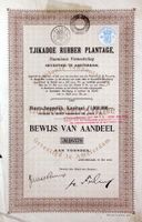 Tjikadoe Rubber Plantage, Amsterdam - 1910