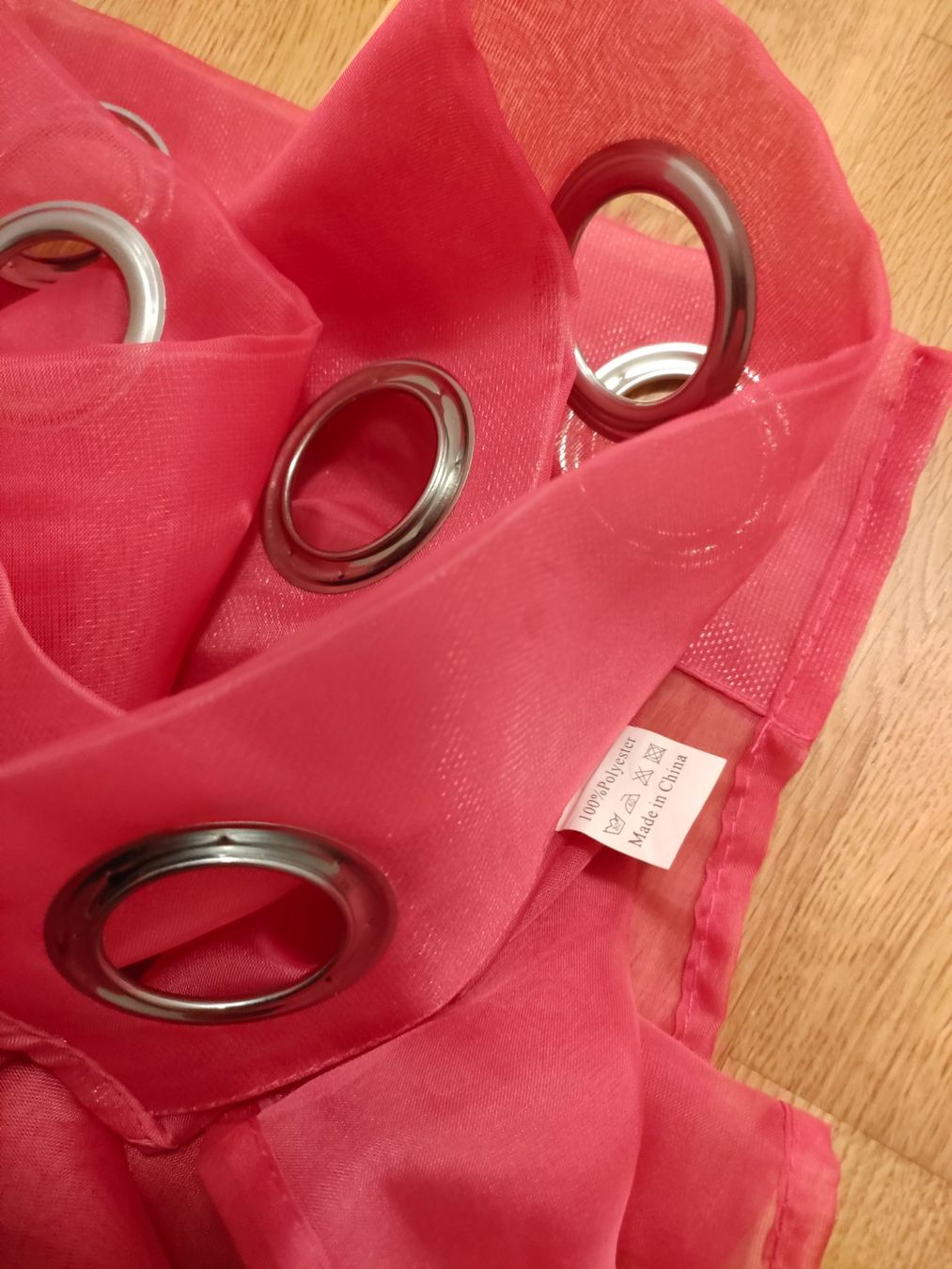 Rideaux: 2er Set pinker Vorhang – D'occasion à Muri AG par Mupuputs 3