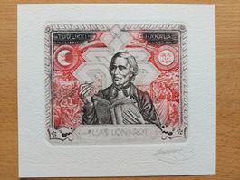 Exlibris Elita Viliama - Original Radierung signiert