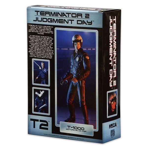 Statuette: NECA Ultimate Terminator 2 T-1000 (Motorcycle Cop) Actionfig – Usato da Zofingen venduto da ActionSpielzeug 9