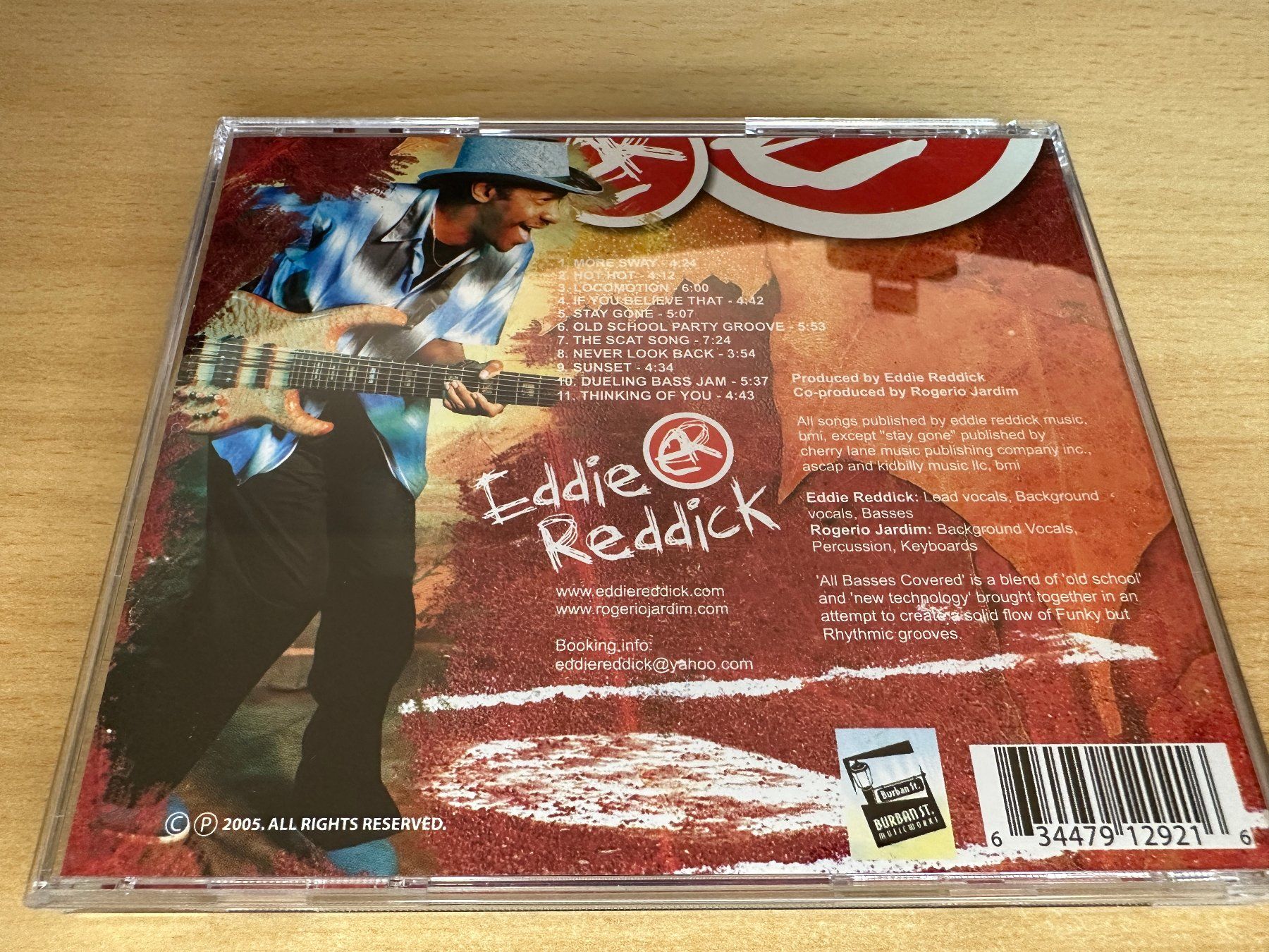 CDs: Eddie Reddick - All Basses Covered – D'occasion à Rikon im Tösstal par Alpenmutz 1