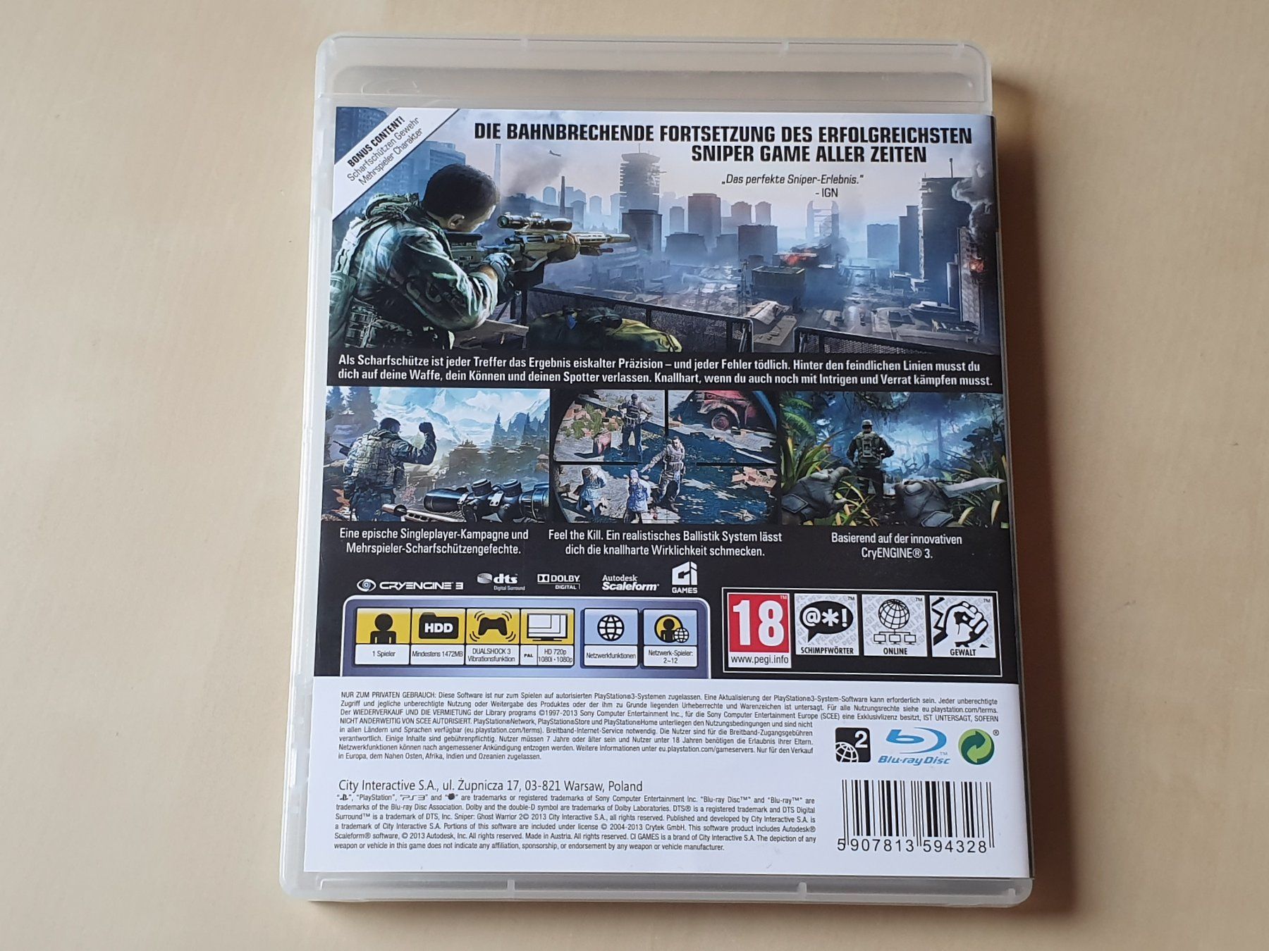 Sony Spiele: Sniper 2 – Gebraucht aus Stansstad von collectorsshop 1