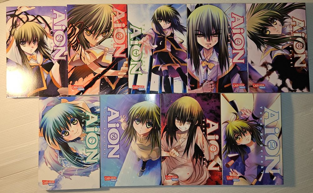 Fumetti: AiOn 2 bis 10 (9x) Deutsch  Yuna Kagesaki Manga – Usato da Münchenstein venduto da vitalfit