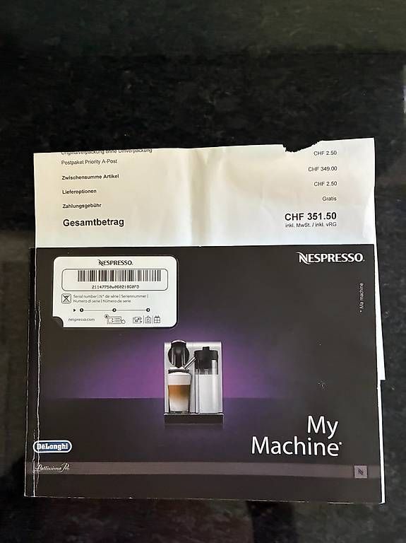 De'Longhi Macchine per caffè & Macchine per espresso: Delonghi Lattisimo Pro Nespresso Kaffeemaschine – Usato da Aeugst am Albis venduto da Juwelier46 4