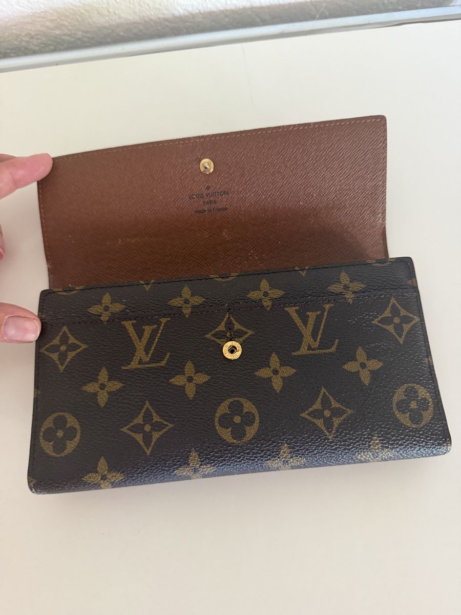 Louis Vuitton Portamonete: LOUIS VUITTON Sarah MNG Canvas Wallet – Usato da Zürich venduto da ali_9qm9 3