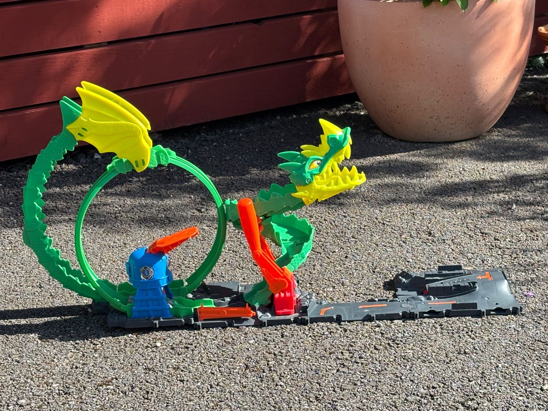Hot Wheels Giocattoli: Hot Wheels Drachenangriff Spielset – Usato da Wangen an der Aare venduto da ste_lb5c