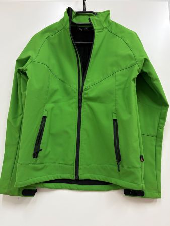 Softshelljacke Rukka, grün, mit Reissverschluss