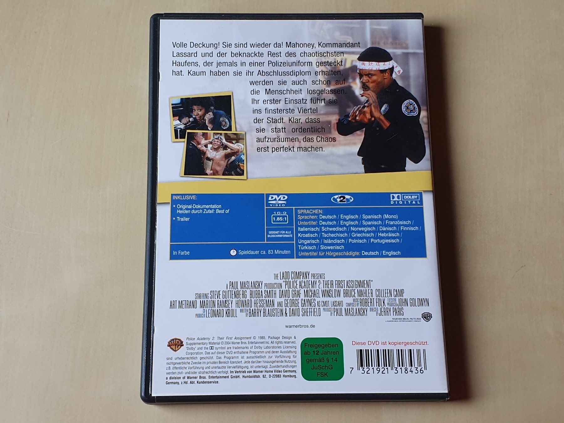 Tutti i DVDs: Police Academy 2 – Usato da Stansstad venduto da collectorsshop 1