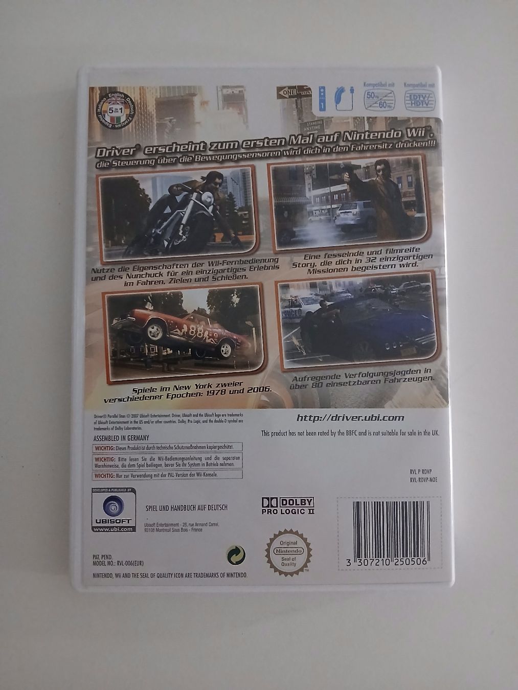 Nintendo Giochi: Spiel Driver Parallel Lines Nintendo Wii gebraucht – Usato da Berikon venduto da pil_thm8 3