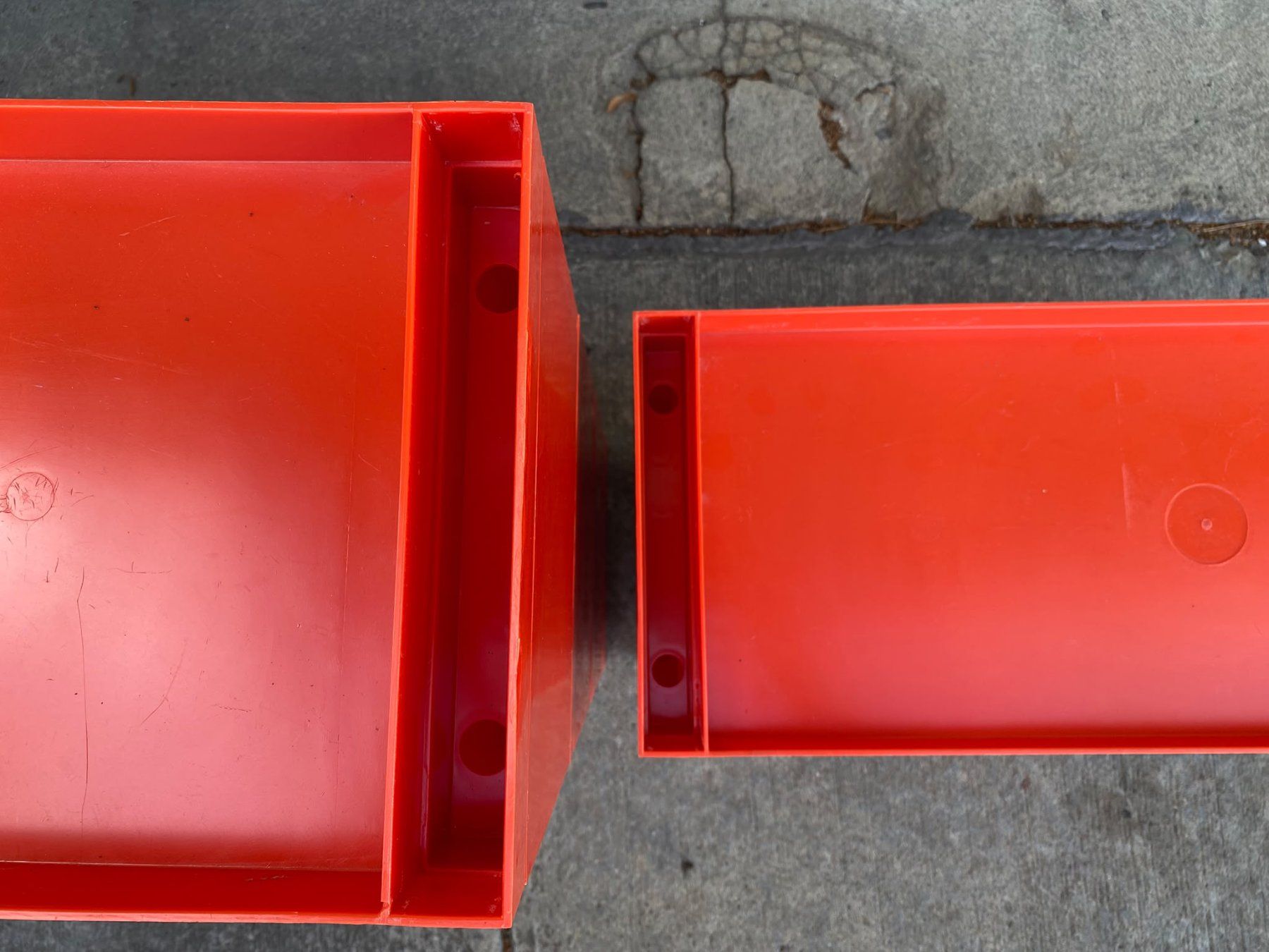 Scaffali: Möbel/Regal rot aus den 70er – Usato da Köniz venduto da Vintagetoys 7