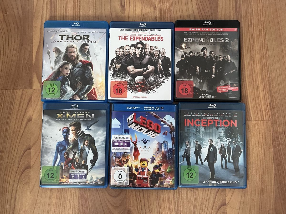 Tous les DVDs: 30 BlueRay div. Filme  – D'occasion à Lengnau BE par Ghalion 4