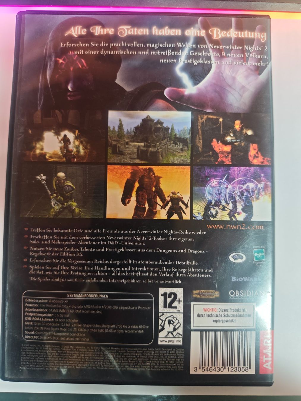 Giochi: Neverwinter Nights 2 PC DVD + Addon – Usato da Wolfwil venduto da Rarak 1