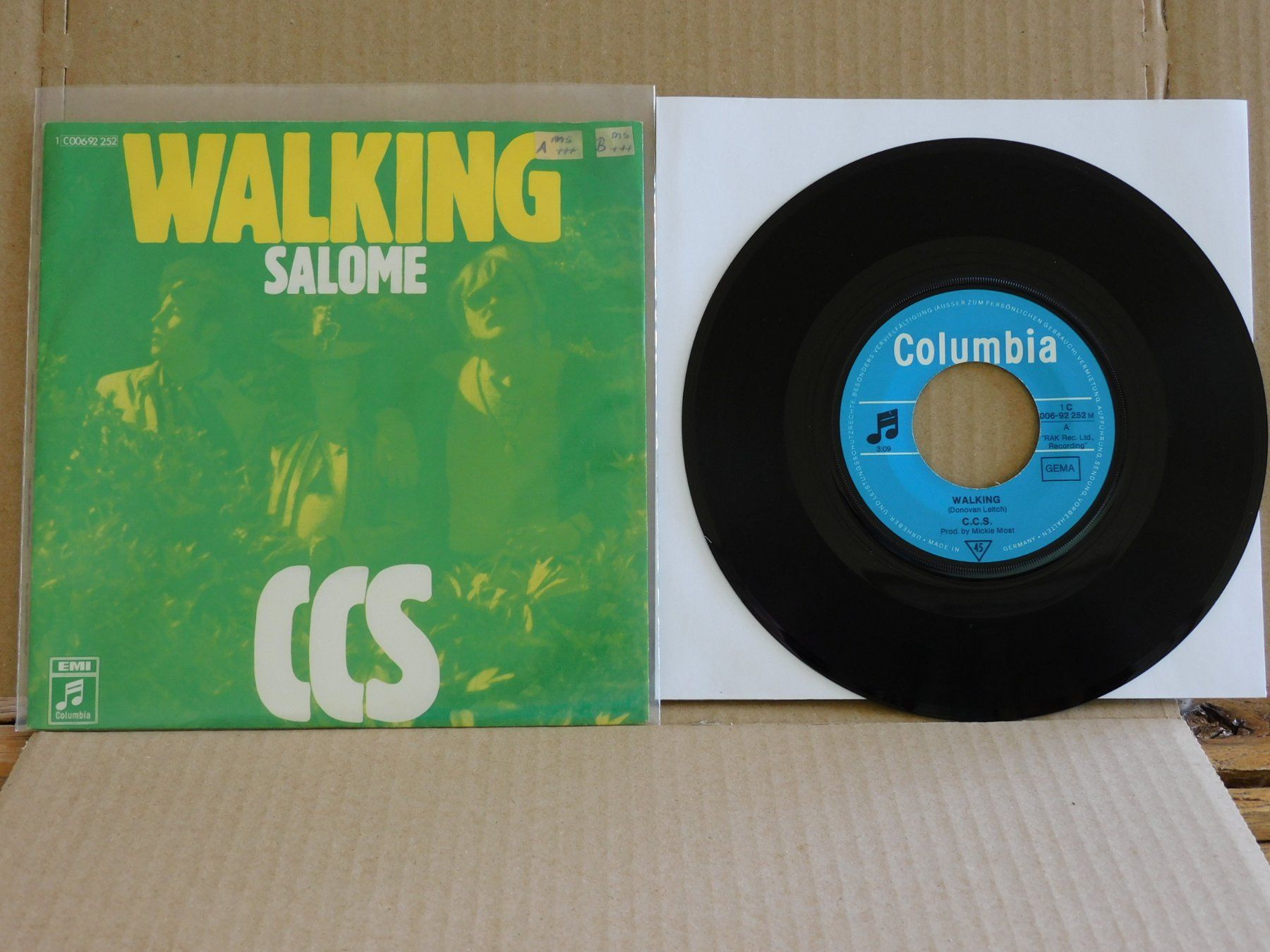 Dischi in vinile: CCS ‎– Walking – Usato da Emmenbrücke venduto da lamorak