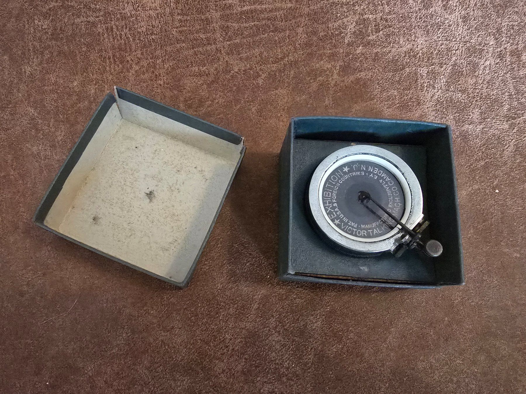 Giradischi: Grammophon Exhibition Schalldose – Usato da Hüntwangen venduto da Scarciglias-Antiques 1