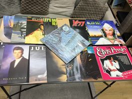 Schallplatten Sammlungs-Posten divers Musikrichtungen ca70st