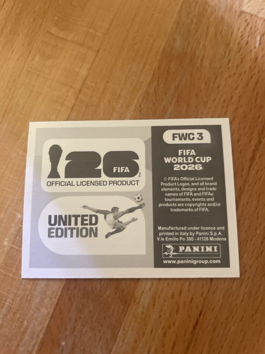 Panini Carte collezionabili: Fifa World Cup Panini, Gold, FWC 3 – Nuovo e nell'imballaggio originale da Bubendorf venduto da ale_6fxg 1