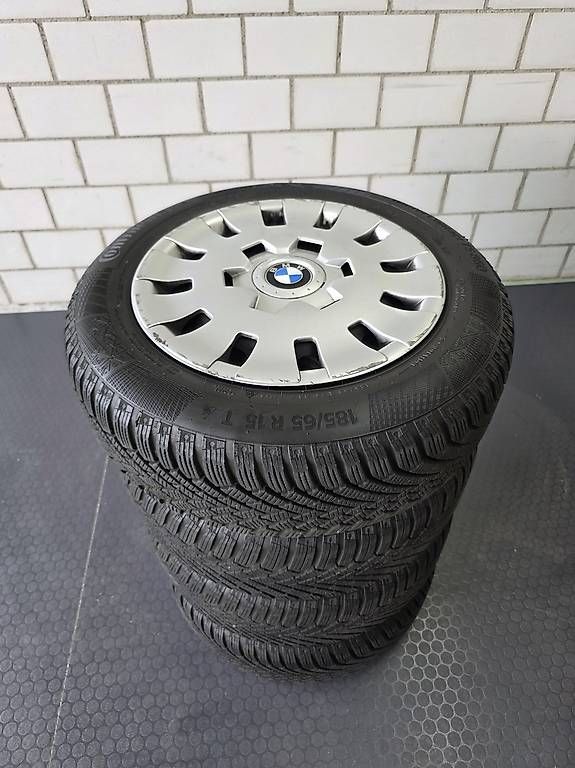 BMW Pneus & Kompletträder: Winter Original BMW E36 E46  Stahl 185/65R15 – Gebraucht aus Rümlang von AZAutozubehor