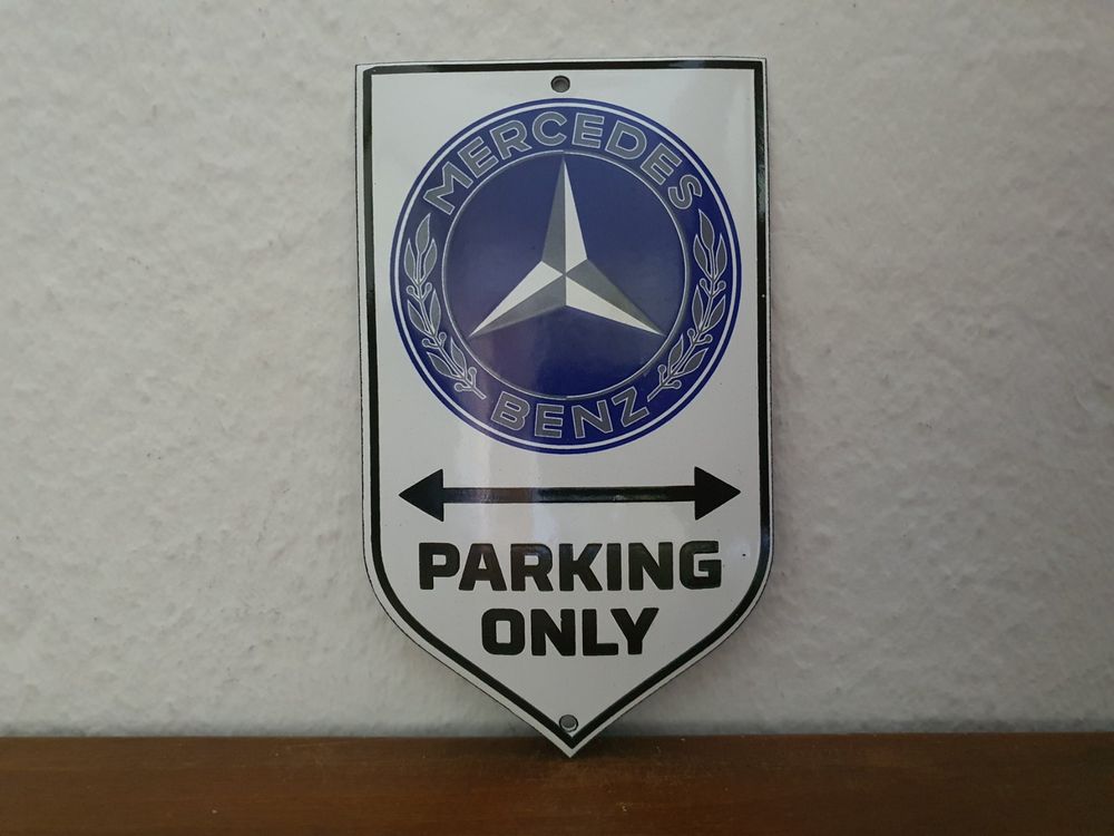 Saraheve Targa 'Parking Only' In Alluminio - 20,3 X 30,5 Cm - Cartello Con Fori Per Montaggio