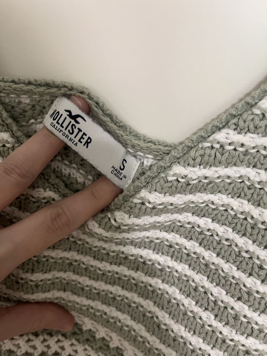 Hollister Tops: white green hollister crop top – Neu (gemäss Beschreibung) aus Füllinsdorf von si.ja.35 1