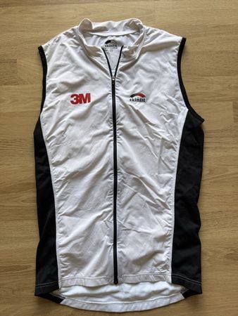 Weste Skinfit 3M Weiss Grösse L, Radsport