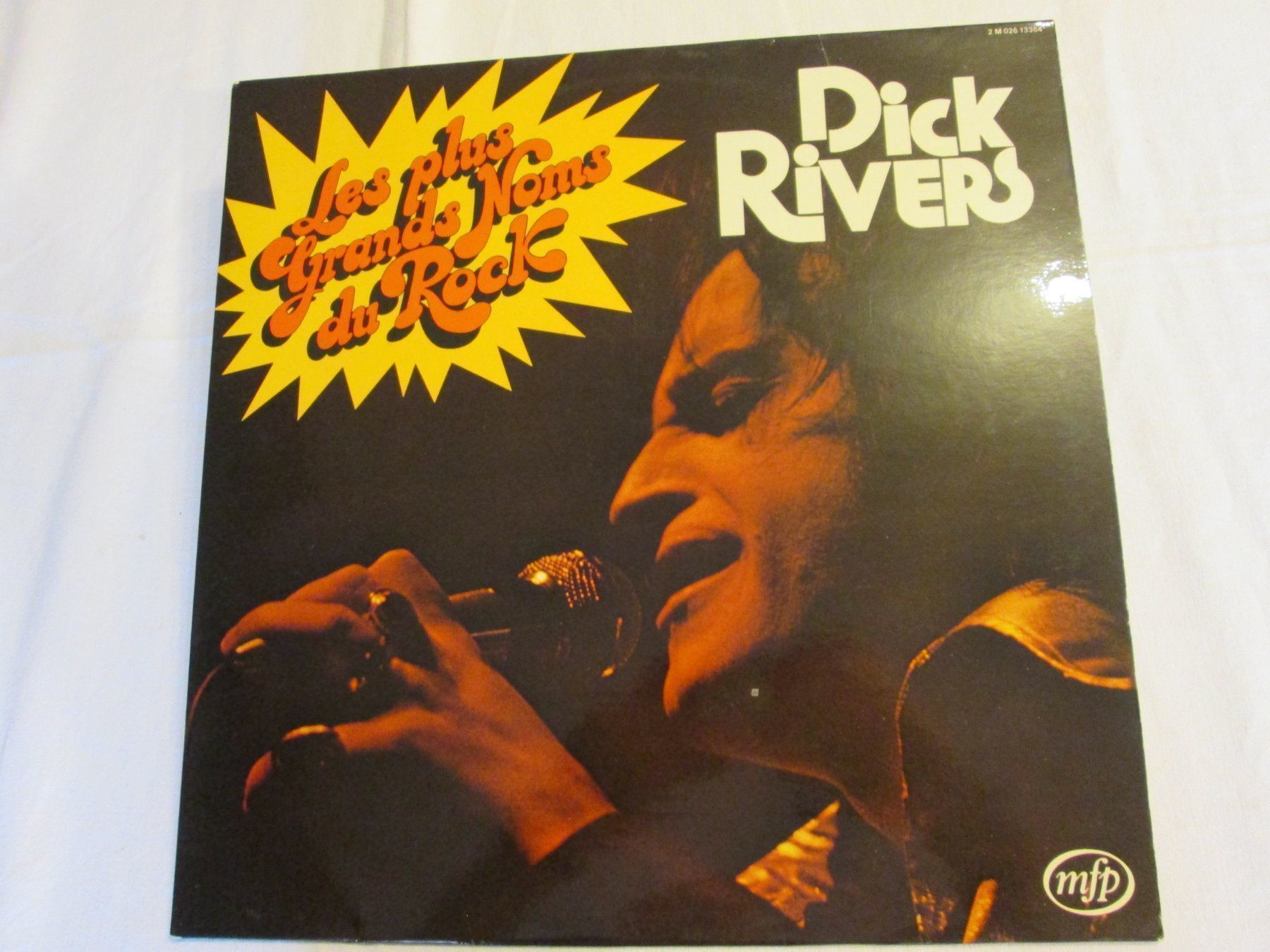 Dischi in vinile: Dick Rivers - LP Vinyle - Les Plus Grands Noms Du Rock – Usato da la Chaux-de-Fonds venduto da Lampe