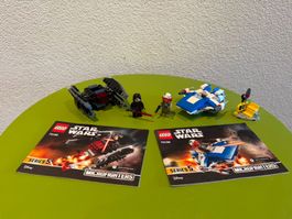 LEGO Star Wars 75196 - A-Wing vs. Tie Silencer Microfighters