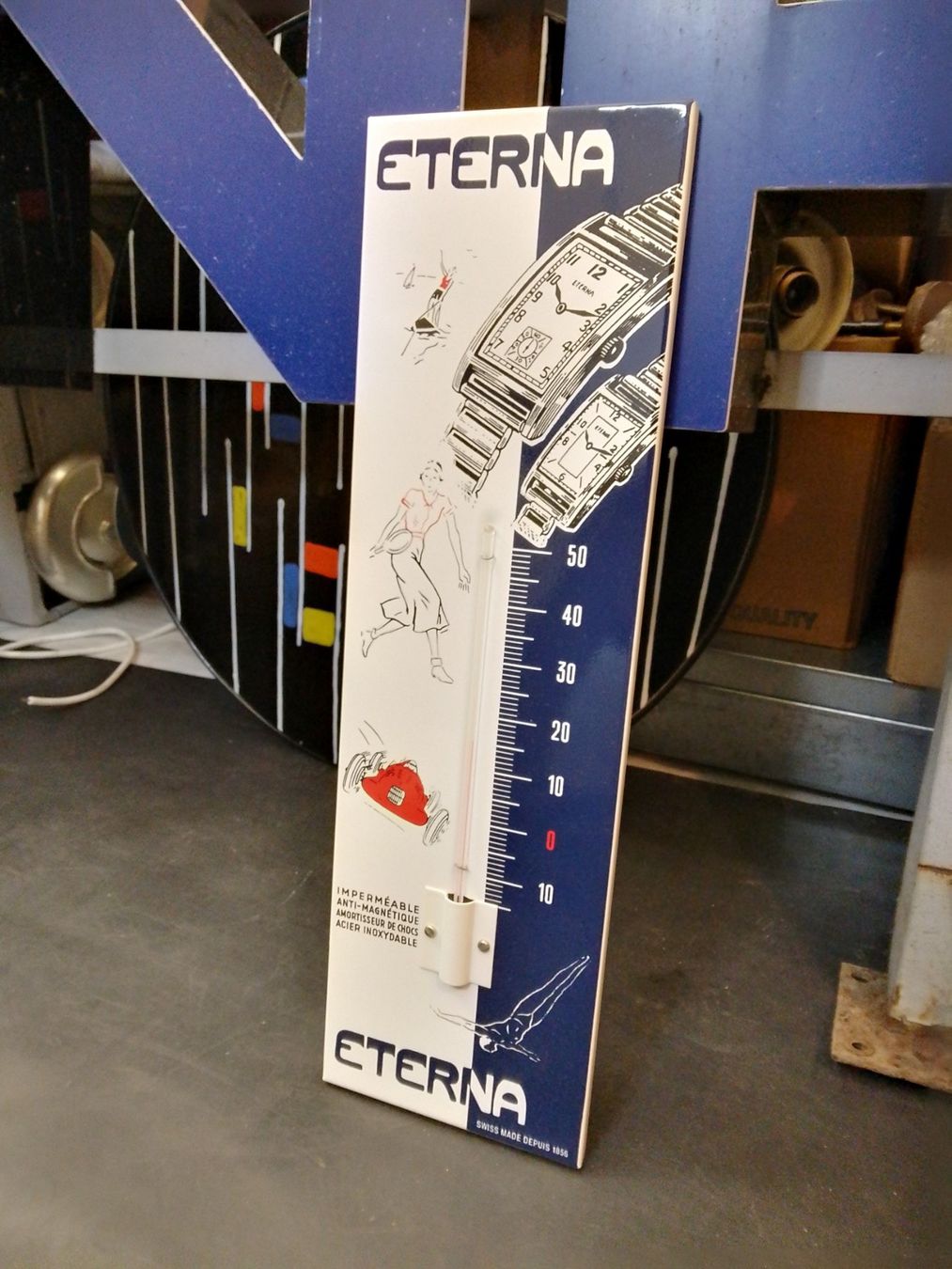 Altro per la casa: Thermomètre de la marque de montre Eterna – Usato da Biel/Bienne venduto da frenetic 5