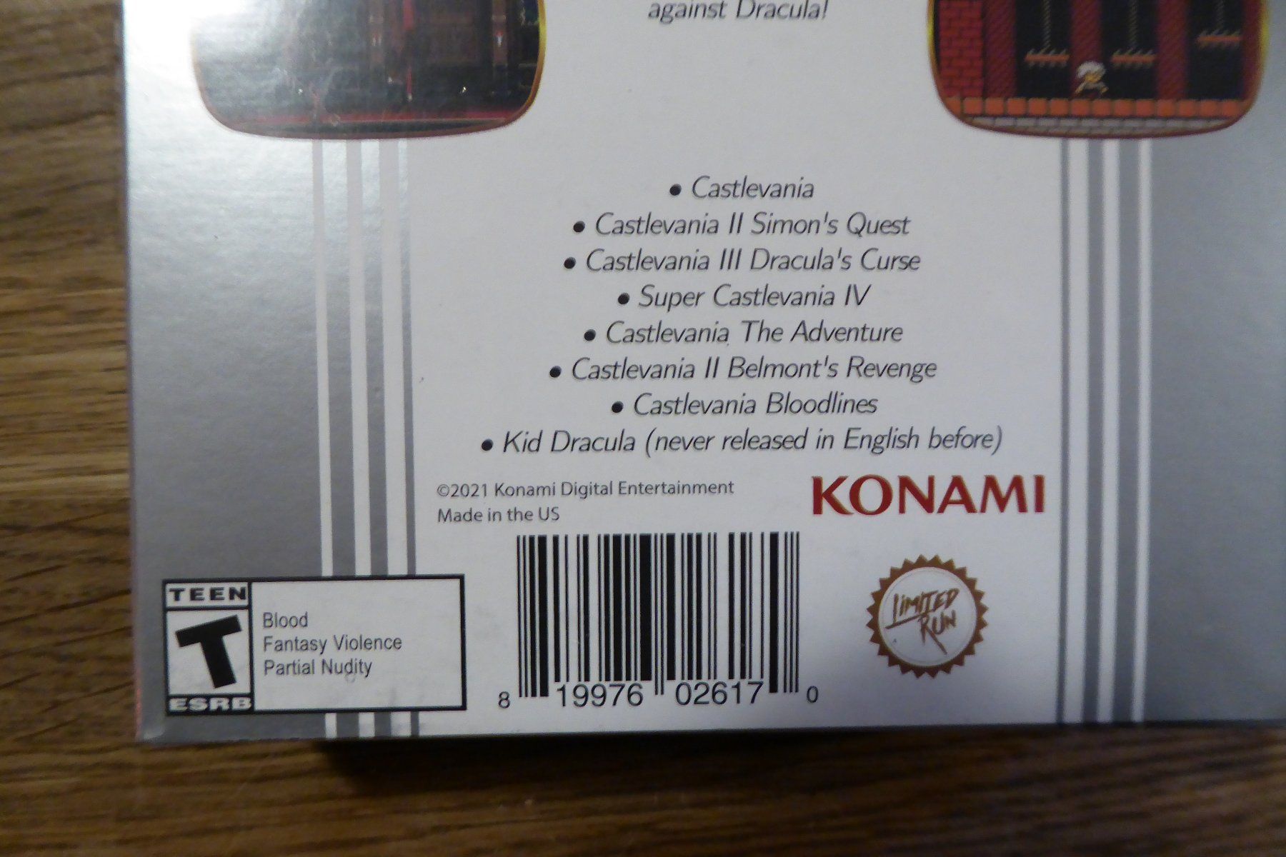 Sony Giochi: PS4 Castlevania anniversary collection limited run – Nuovo e nell'imballaggio originale da Allschwil venduto da Summelsarium 7