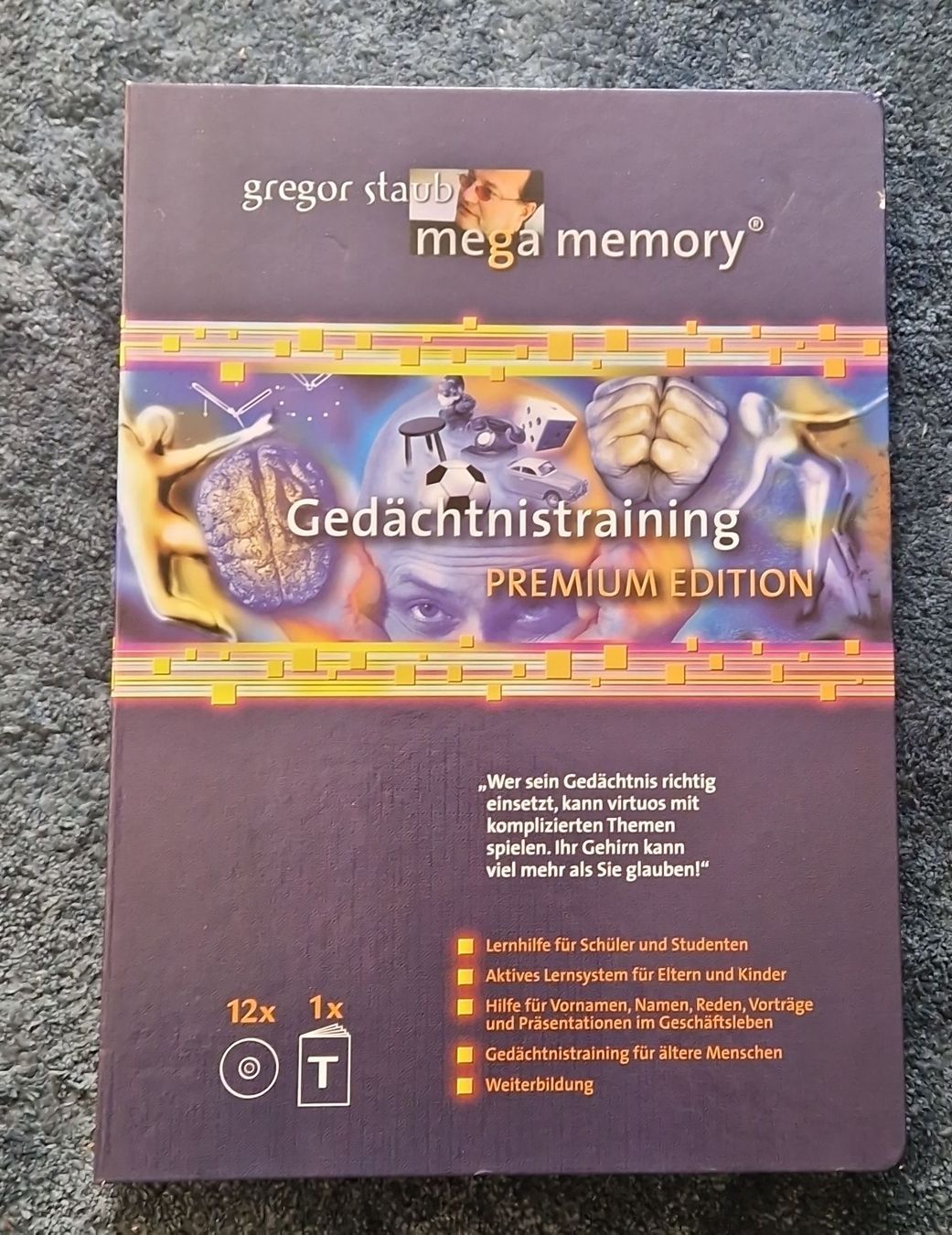 Livres: Gregor Staub Mega Memory Gedächtnistraining – Neuf (Voir description) à Winterthur par Pepe83