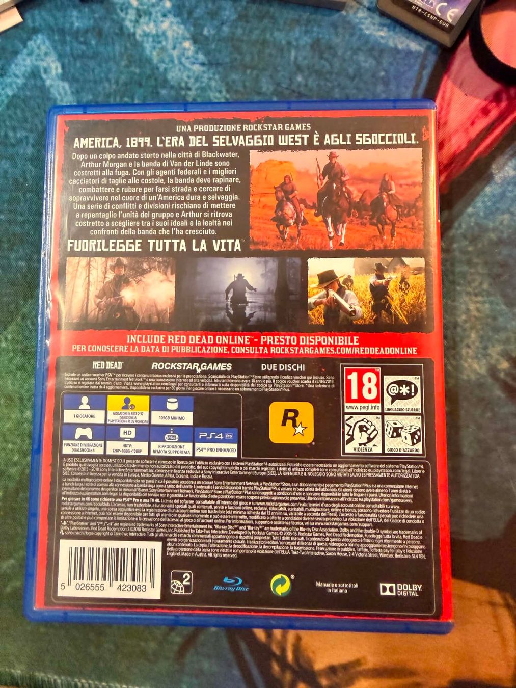 Sony Giochi: Red Dead Redemption 2 Sony Playstation 4 – Usato da Giubiasco venduto da Ticinerd 1